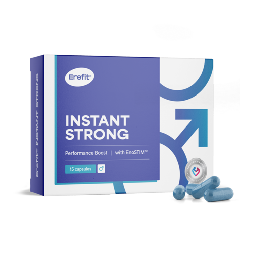 INSTANT STRONG – Performance Boost, complex pentru bărbați, 15 capsule