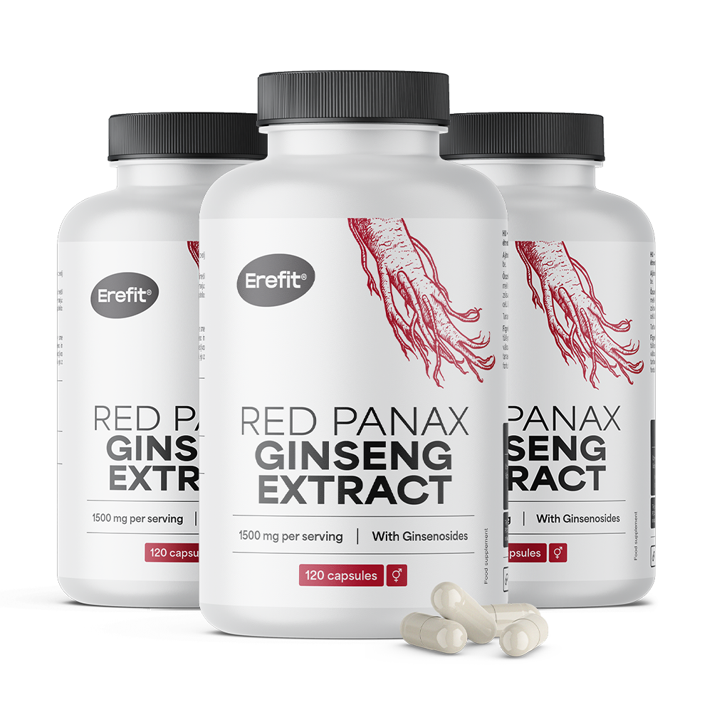 Ginseng roșu Panax.